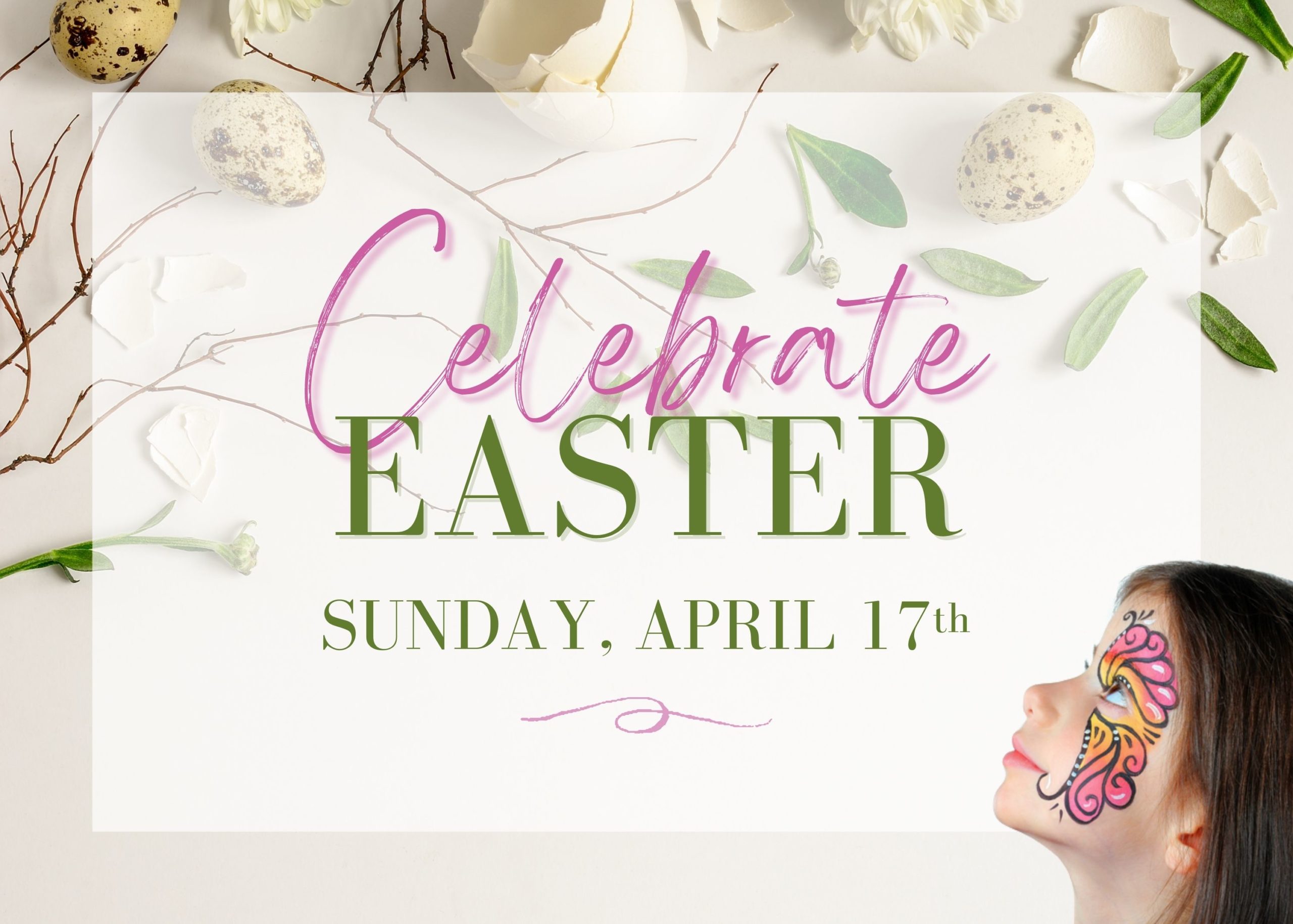 Your Easter celebration around our table!