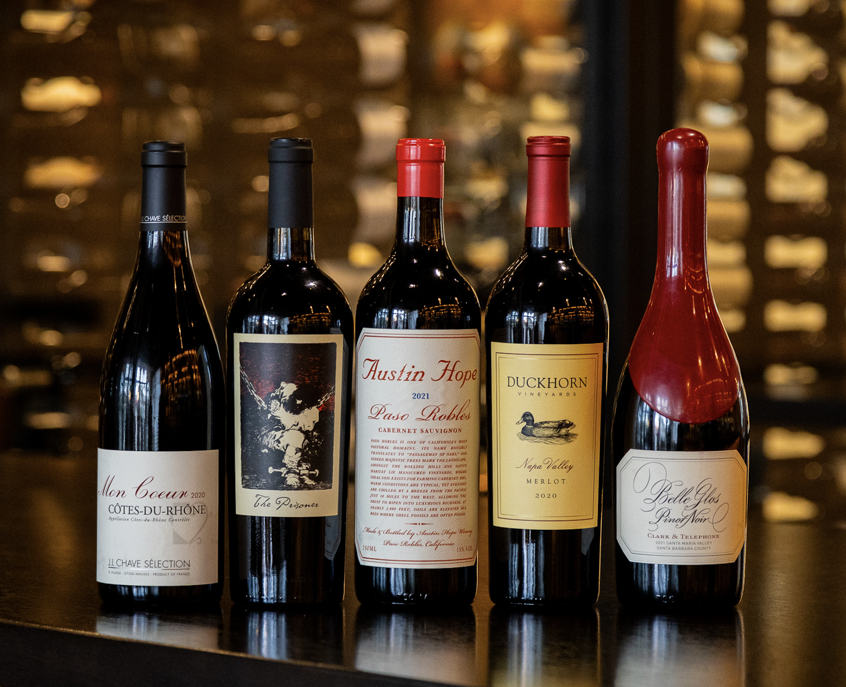 Wine Wednesday – $75 select bottles