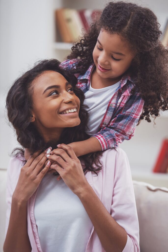 Mother and daughter