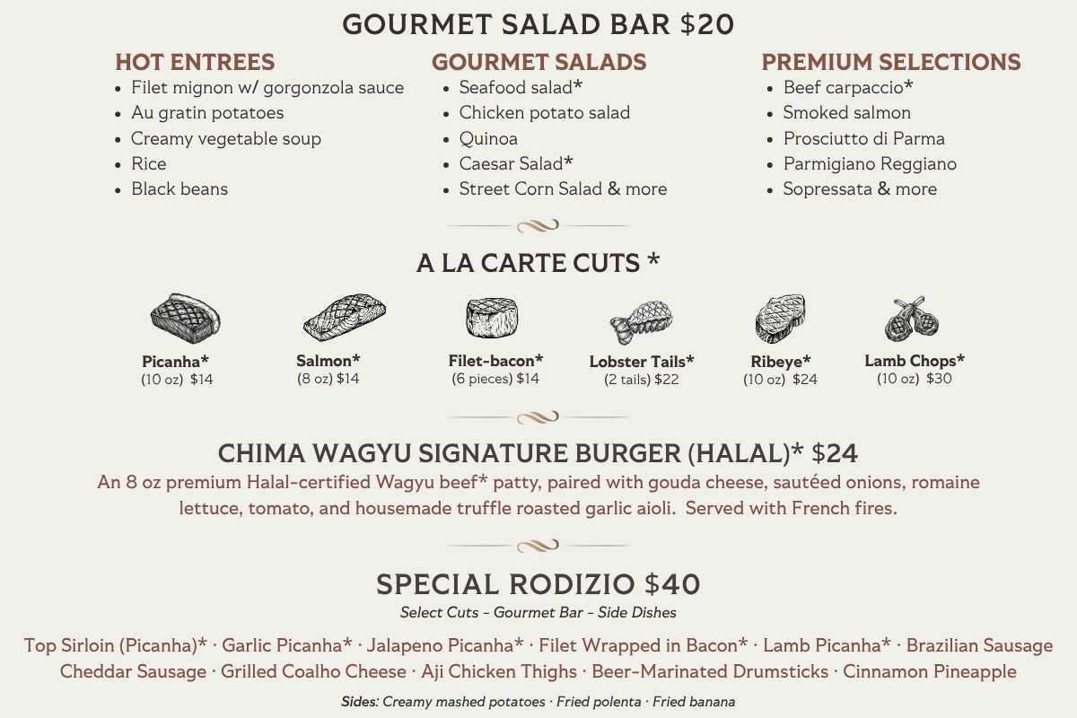 CLT website page - Lunch info August 2026
